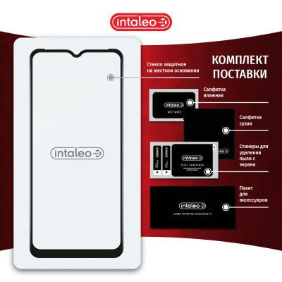 Стекло защитное Intaleo Full Glue RealMe C21 Black (1283126518508) | Зображення 6