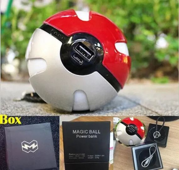 Внешний аккумулятор Power bank POKEMON 10000mAh УЦЕНКА | Зображення 1