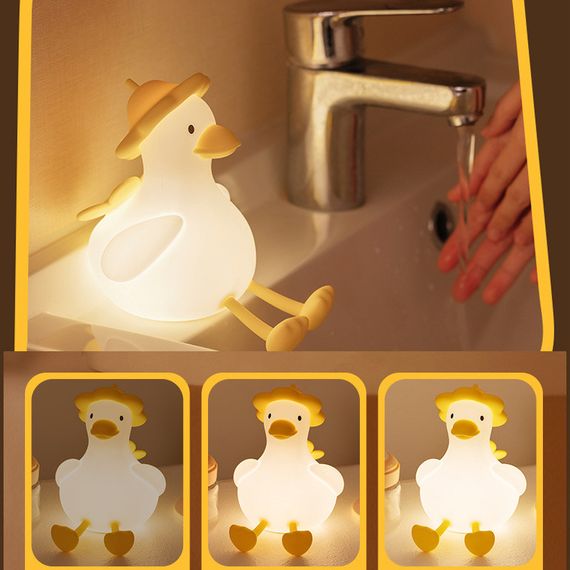 Ночник QW-D18 Duckling White / Yellow | Зображення 2