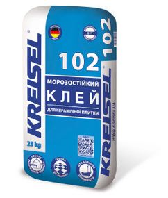Клей 102 морозостійкий для керамічної плитки 25кг KREISEL