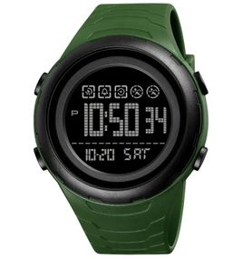 Чоловічий годинник Skmei 1674AGBK Army Green-black