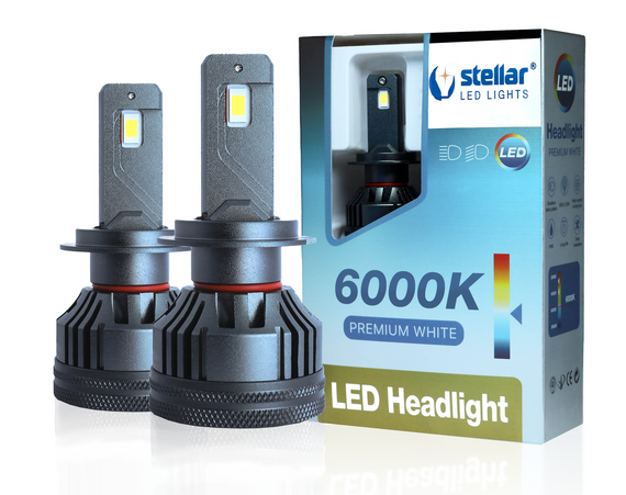 LED автолампи H7 STELLAR M65 Pro 65W 6000K 12–30V CANBUS EMC (комплект 2 шт.) | Зображення 7