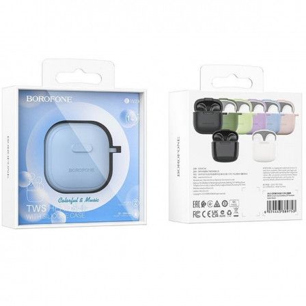 Наушники BOROFONE BW29 Charm true wireless BT headset Azure Blue | Зображення 2