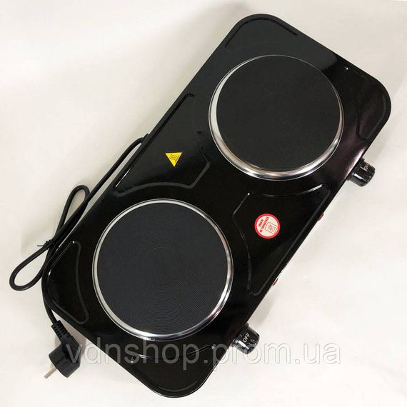 Электронные кухонные плиты бытовые настольные Sea Breeze SB-064 2000 Вт, Мини-плита для дома OT-58 | Зображення 1