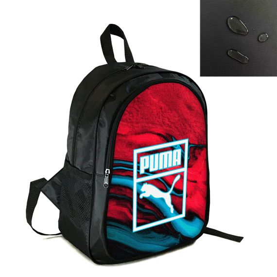 Рюкзак міський/шкільний 38×28см з принтом Puma дитячий, підлітковий, спортивний (4213)