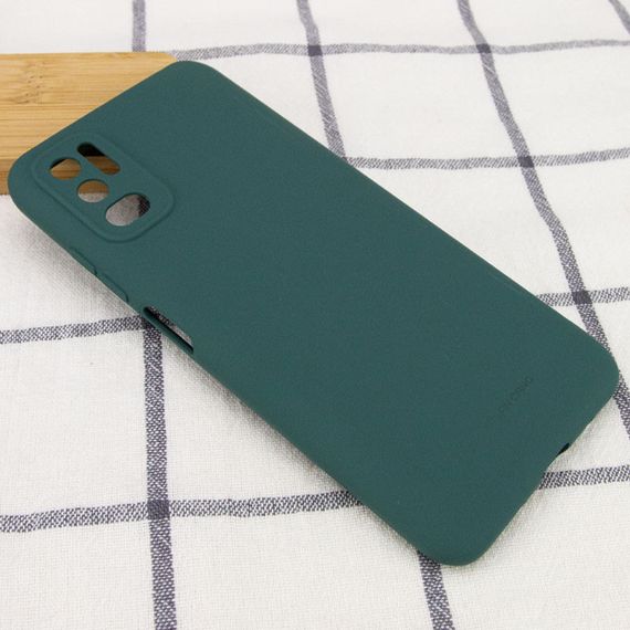 TPU чехол Molan Cano Smooth для Xiaomi Redmi Note 10 5G / Poco M3 Pro Зелений | Зображення 1