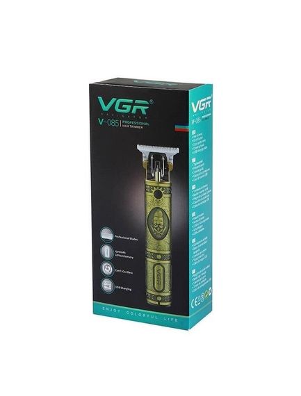 Беспроводная машинка для стрижки волос и бороды аккумуляторная VGR V-085 Voyager (55946) | Зображення 3