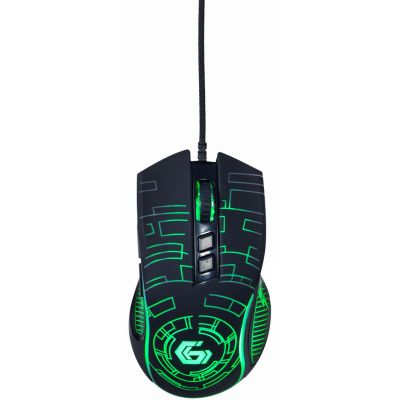 Мышка Gembird MUSG-RGB-01 USB Black (MUSG-RGB-01) (MUSG-RGB-01) | Зображення 1