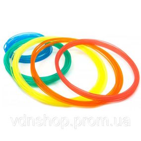 Пластик к 3D ручке. Эко 3D-пластик PLA. Набор из 20 цветов. (200 метров) CW-72