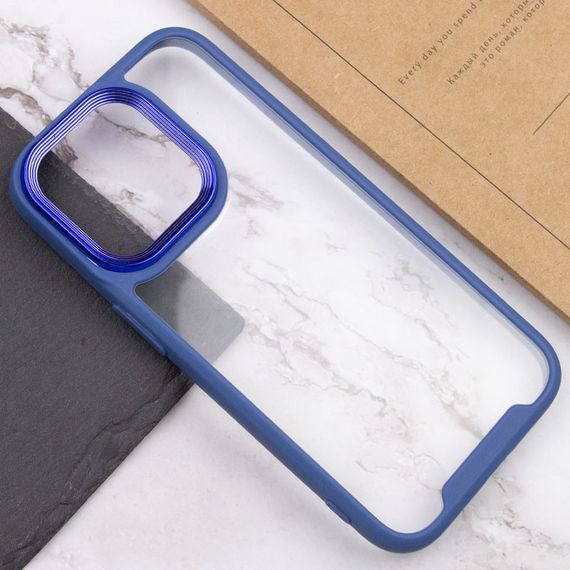 Чохол TPU+PC Lyon Case для Apple iPhone 13 Pro Max (6.7") Blue | Зображення 4