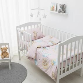 Постільна білизна дитяча Viluta Ранфорс 13 25415 pink-D 105х145 см