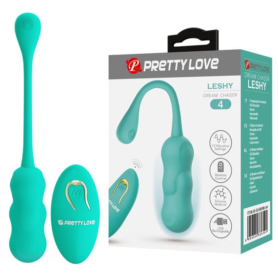 Віброяйце Pretty Love Leshy, бірюзове | Зображення 9