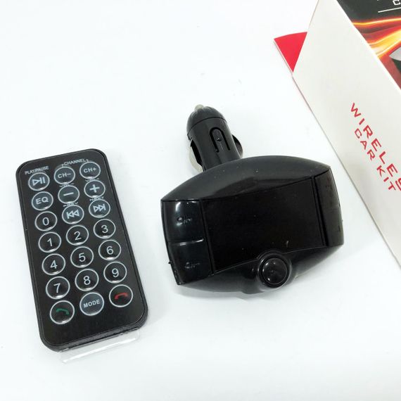 Bluetooth через прикурювач X16 FM, Автомобільний модуль блютуз, Fm-модулятор на прикурювач в машині KE-29 | Зображення 2