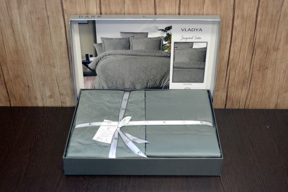 Постільна білизна First Choice Jacquard Satin 200 х 220 см Vladya Moon Mist | Зображення 1