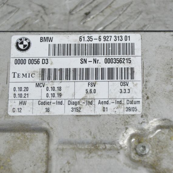 Блок управління сидіння BMW 5 E60 E61 2003-2010 Модуль регулятор сидіння БМВ е60 61356927313 6927313 | Зображення 1