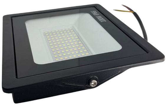 Світлодіодний LED прожектор 100W вуличний світильник для двору гаража складу 220В | Зображення 3