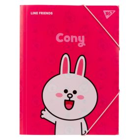 Папка на резинке A4 YES Line Friends Cony 492097