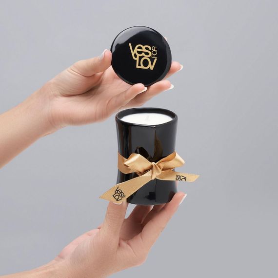 Масажна свічка YESforLOV MASSAGE CANDLE with bewitching scent 120 г Sex Aura | Зображення 1