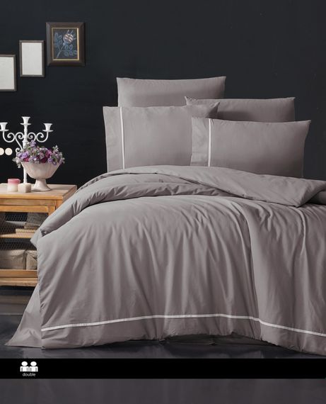 Постільна білизна First Choice Ranforce Deluxe 200 х 220 см Alisa Lilac