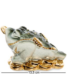 Порцелянова статуетка Lucky Toad Jade 13,5 см