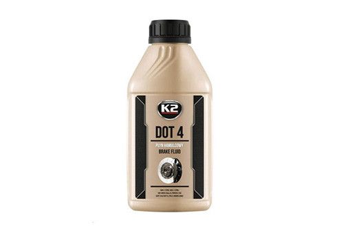 Тормозная жидкость TURBO DOT-4 Brake Fluid 250мл К2