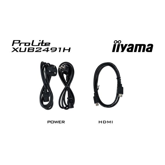 Монитор iiyama XUB2491H-B1 | Зображення 8
