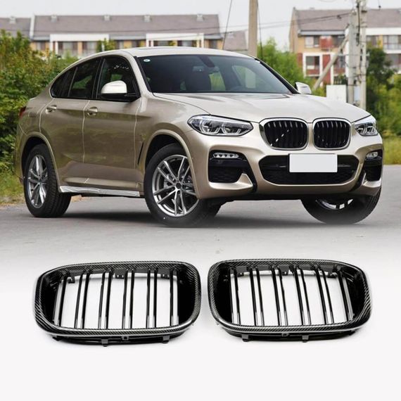 Ноздри M-Look (2018-2021, Карбон) для BMW X4 G02 2018- гг
