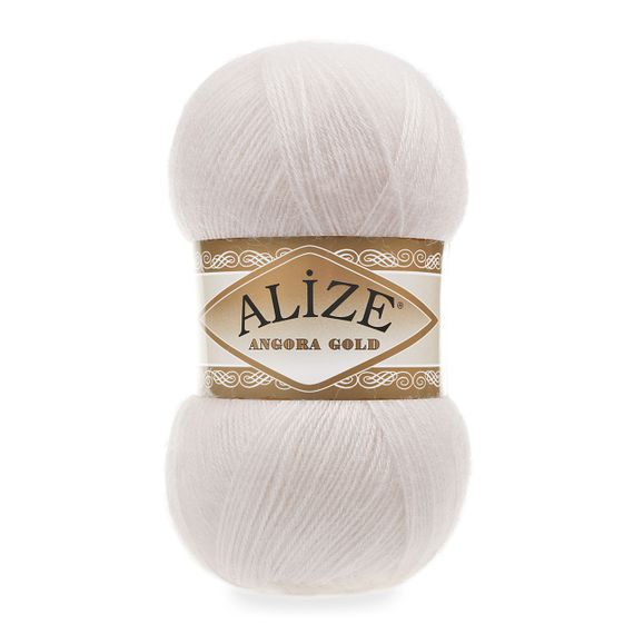 Пряжа Alize Angora Gold No 599 (Алізе Ангора Голд) – 20% вовна, 80% акрил, 100 г / 550 м