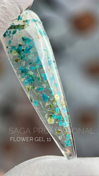 Гель з сухоцвітами SAGA Flower Gel №11 5мл | Зображення 1