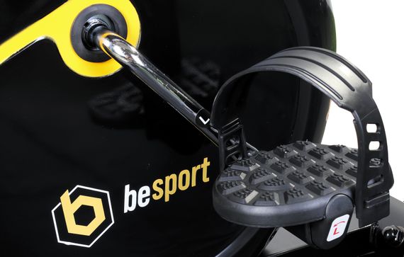 Велотренажер Besport BS-0801 Speed магнітний чорно-жовтий | Зображення 9
