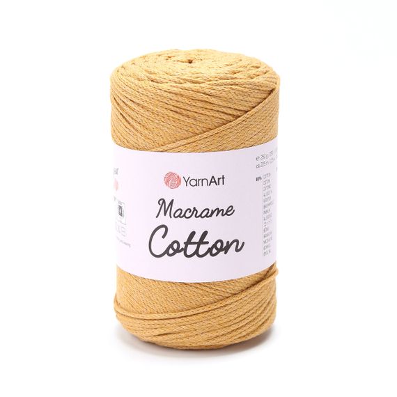 Пряжа YarnArt Macrame Cotton 796 (Ярнарт Макраме Коттон) 250 г / 225 м трикотажний шнур для макраме та в'язання