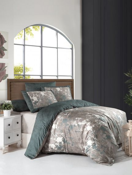 Постільна білизна La Romano Premium Satin 200×220 Lily Moonmist