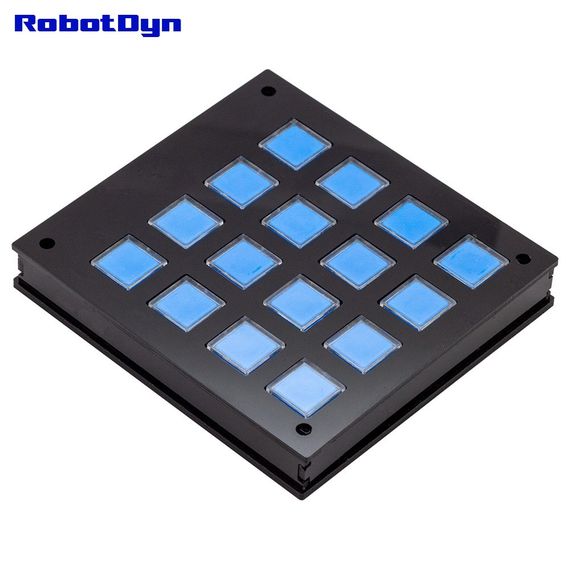 Корпус для клавіатури 4x4 Чорний | Зображення 3