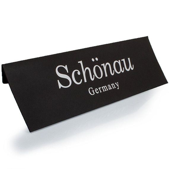 Коричнева шовкова німецька краватка Schönau - 155 | Зображення 1