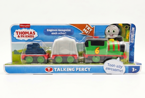 Паровозик Томас и друзья Моторизованный говорящий поезд Перси Thomas & Friends Motorized Train Talking Percy