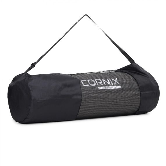 Килимок спортивний Cornix NBR 183 x 61 x 1 cм для йоги та фітнесу XR-0012 Grey | Зображення 2
