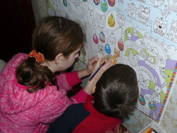 Шпалери-розмальовки Чарівне місто з загадками 60*100 C-100004 | Зображення 4