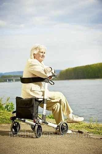 Роллатор Rollator Comfort Walker Black 311100-453 / Альтернатива костылям / Ходунки для взрослых | Зображення 9