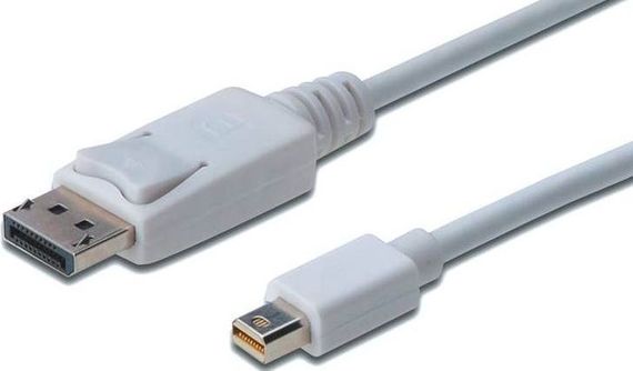 Digitus miniDisplayPort to DisplayPort (AM/AM) [3.0m, white] (AK-340102-030-W)