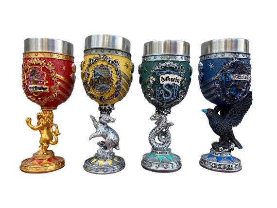 Подарунковий набір келихів 3D Harry Potter New 4 шт. | Зображення 1
