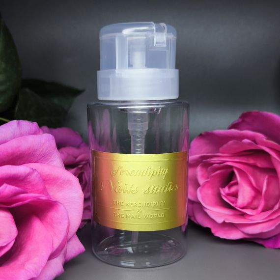 Пластикова помпа-дозатор для рідин Nails Studio 200мл