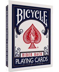 Игральные карты Bicycle Rider Back Playing Cards Синие