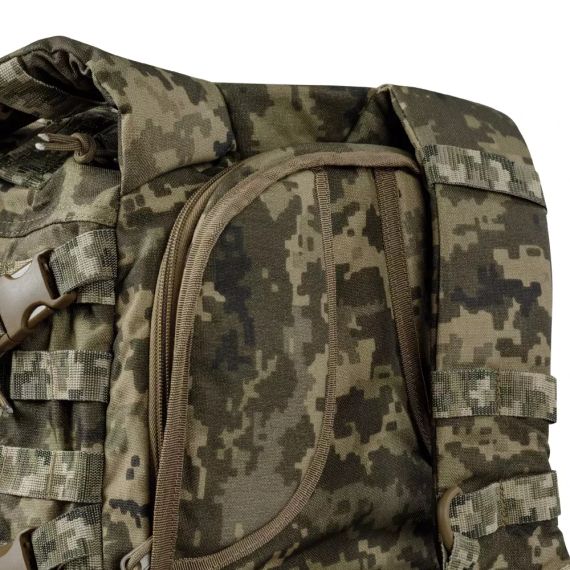 Тактичний рюкзак RANGER Піксель, армійський штурмовий рюкзак Ukrarmor укрармор, військовий рюкзак ЗСУ триденний 40л MOLLE | Зображення 5