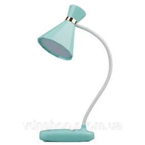 Настільна лампа на акумуляторі 3.2 Вт, світильник настільний Блакитний DM5062BL