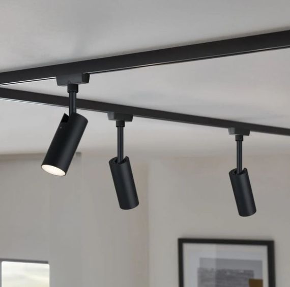Светильник трековый поворотный LED KW-225/12W WW BK | Зображення 5