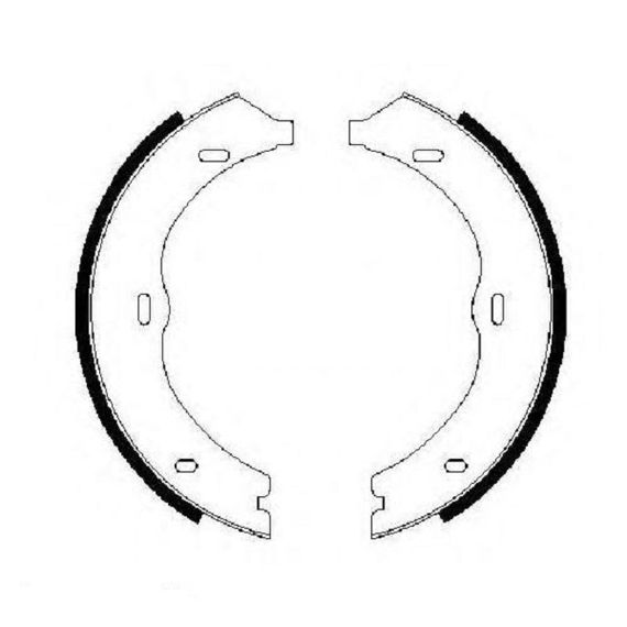 Тормозные колодки Bosch задние MERCEDES Viano/Vito W639 "03 0986487718 | Зображення 1