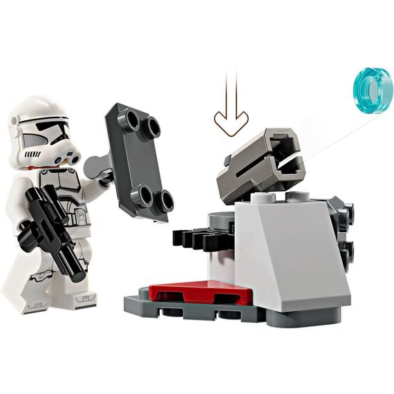 Конструктор LEGO Star Wars Клони-піхотинці й Бойовий дроїд. Бойовий набір 215 деталей (75372) | Зображення 3