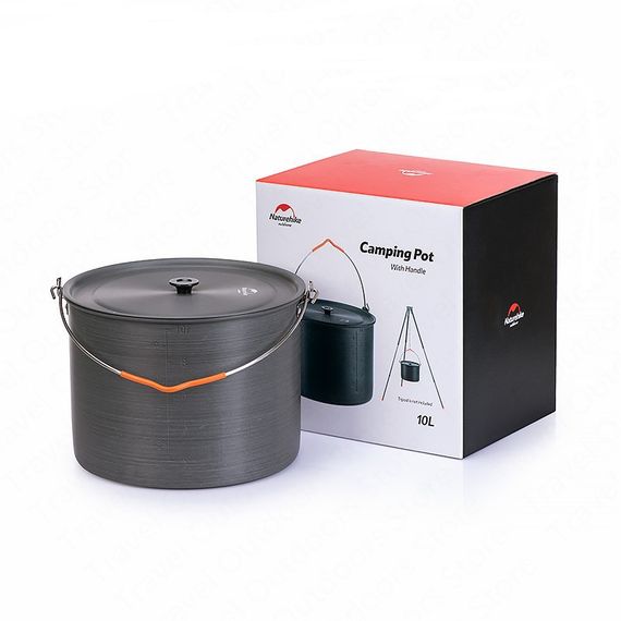 Котел Naturehike Camping 10 л grey NH19CJ003 | Зображення 1