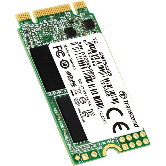 Накопичувач SSD M.2 2242 1TB Transcend (TS1TMTS430S) | Зображення 1