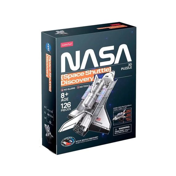 Пазл Cubic Fun 3D NASA Космічний шатл Діскавері (DS1057h) | Зображення 2